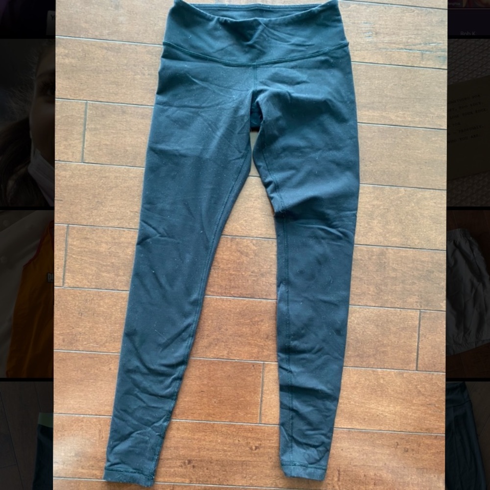 Lululemon WUNDER under full leggings.